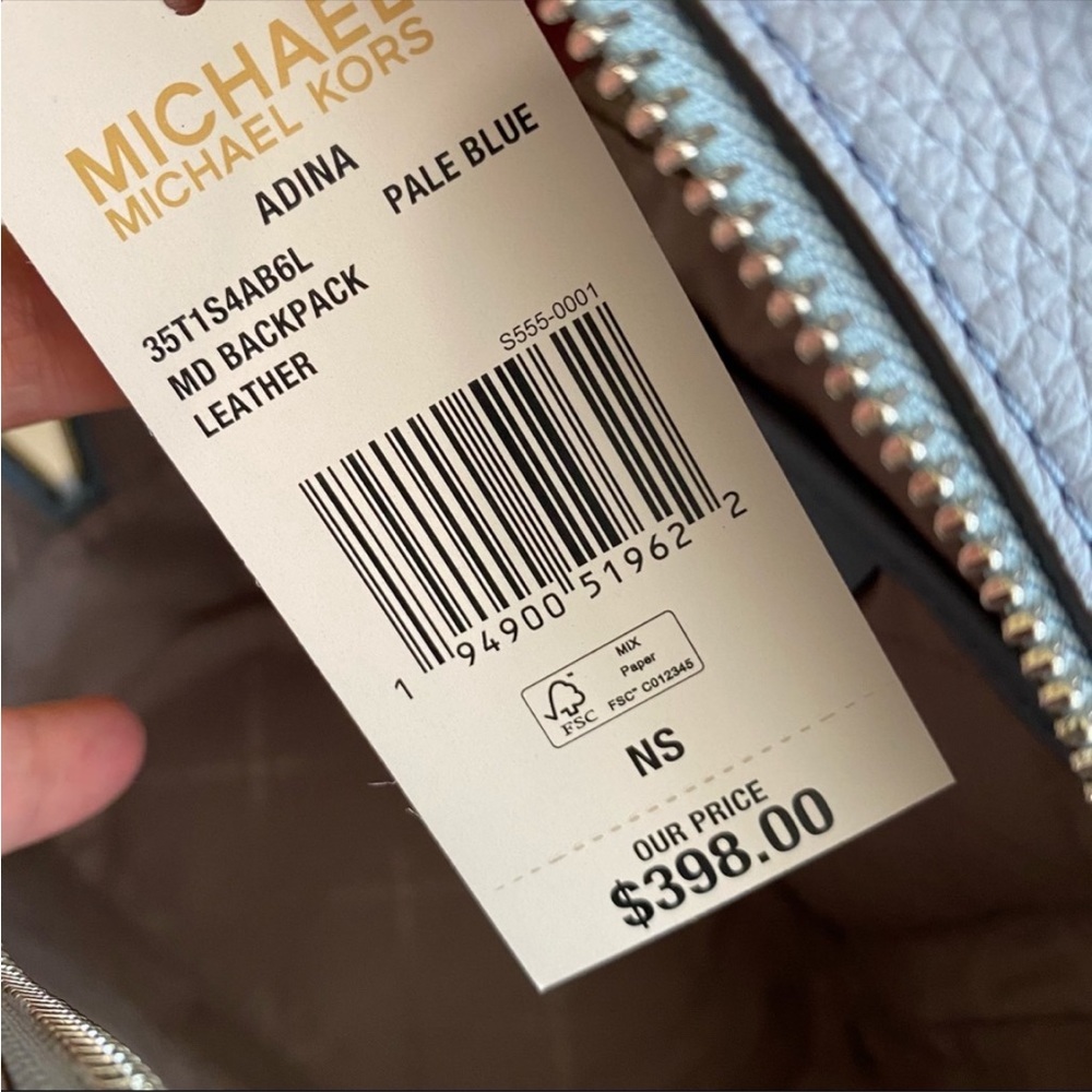 New Michael Kors Medium Backpack - Picture 6 of 9